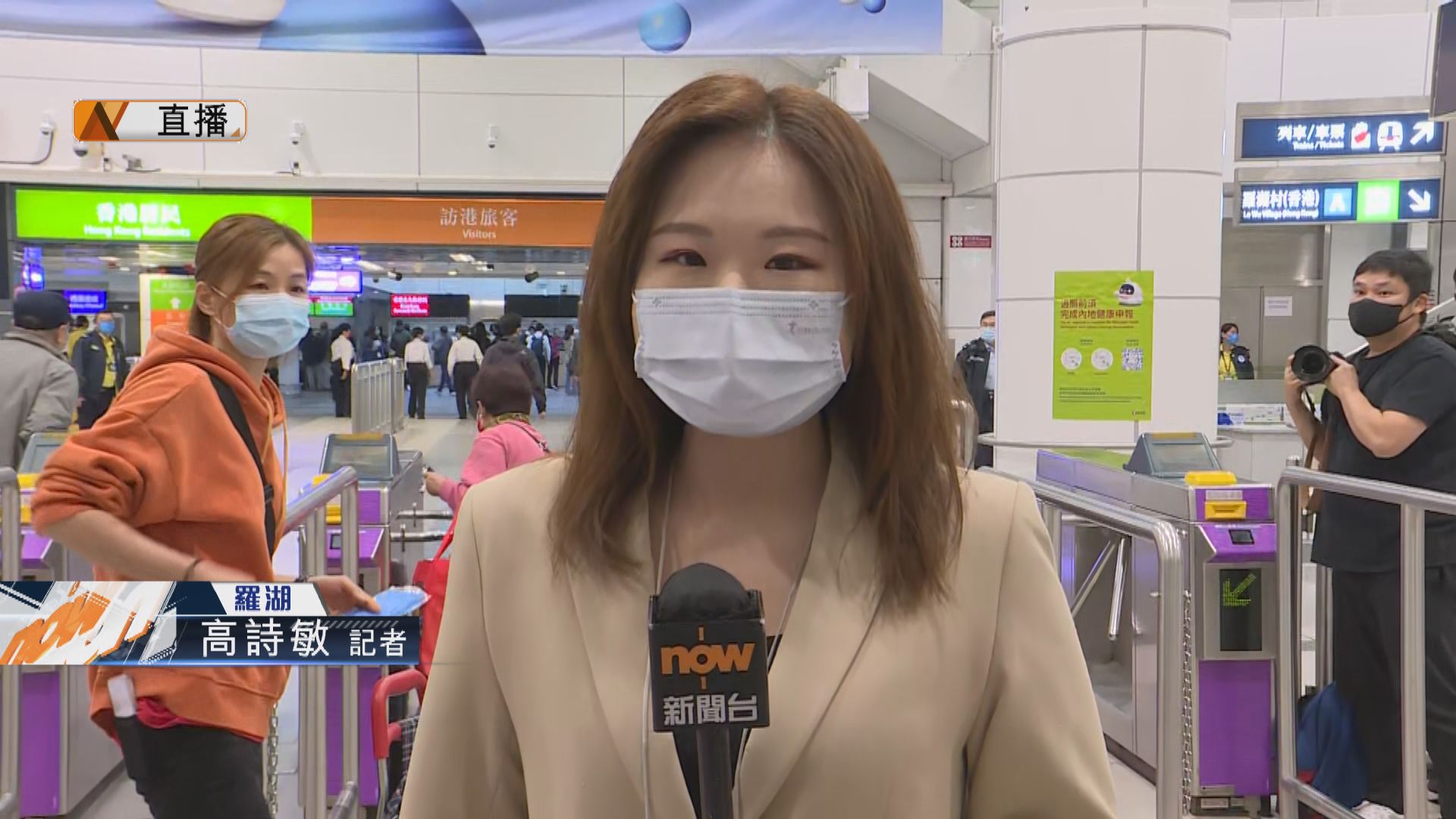 【羅湖站現場報道】早上六時半開放人流不多　政府提醒預留足夠時間過關