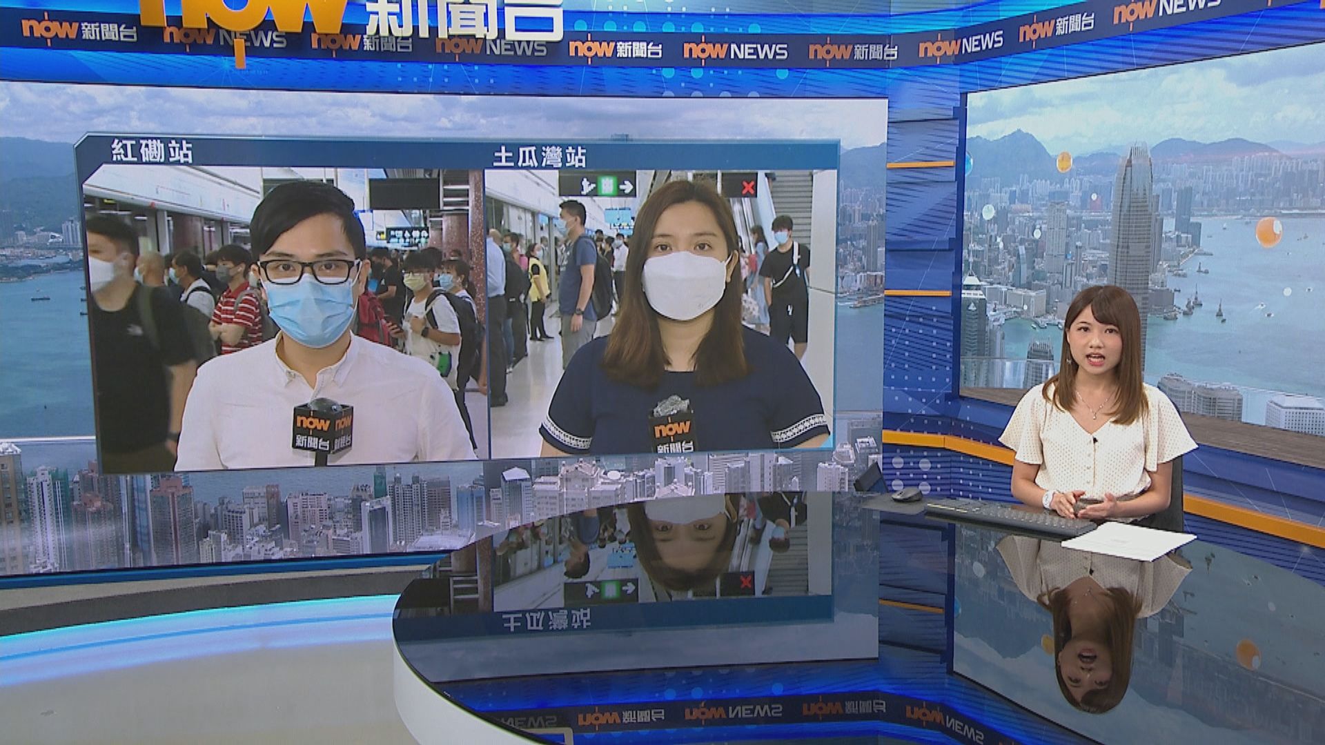 【現場報道】有土瓜灣居民指屯馬綫全綫通車後出行較方便