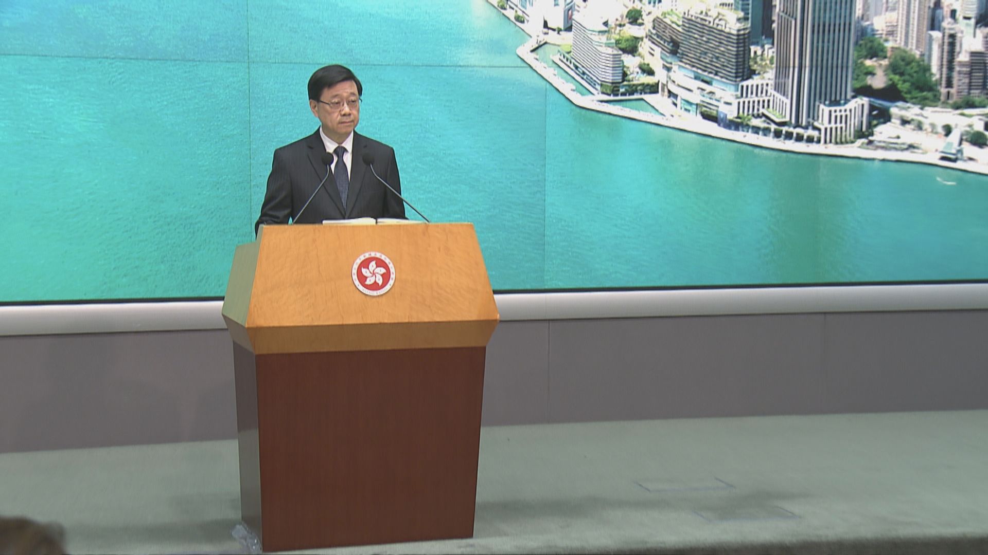 【足本全片】李家超行會前見記者(二)