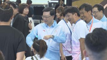全運會香港賽區百日倒數　李家超：冀市民以好客之道歡迎旅客