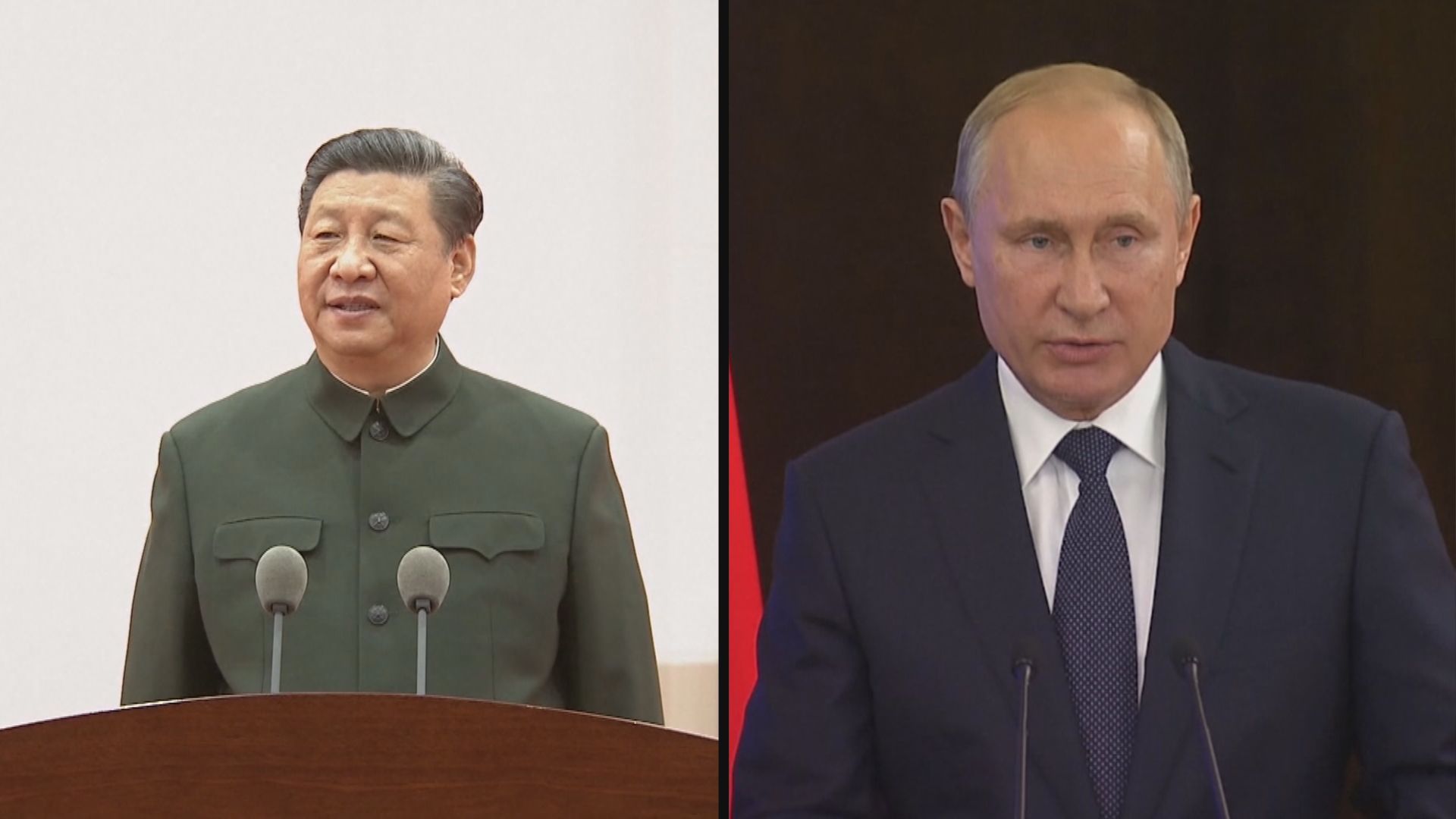 普京和金正恩向習近平發國慶賀電