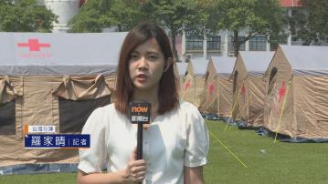 【花蓮直擊】行政院長等到收容所巡視