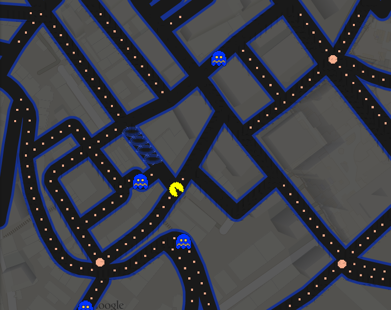 〈好玩〉愚人節限定，用Google map玩食鬼！