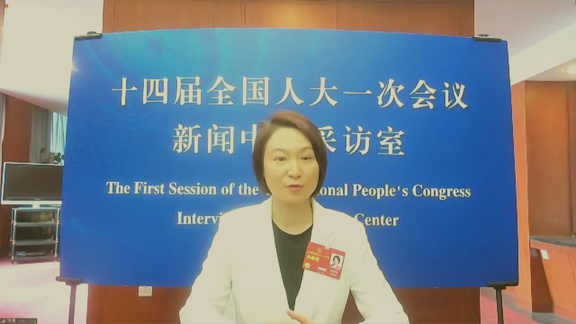 【足本全片】新任人大常委李慧琼見記者(一)