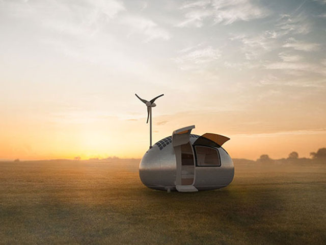 〈好Tech〉勁似太空飛船！「電子膠囊」流動起居室