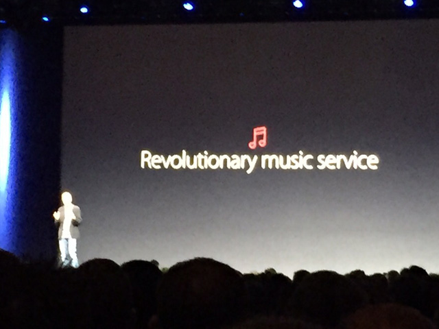 【WWDC】蘋果月尾推Apple Music  提供全新音樂服務
