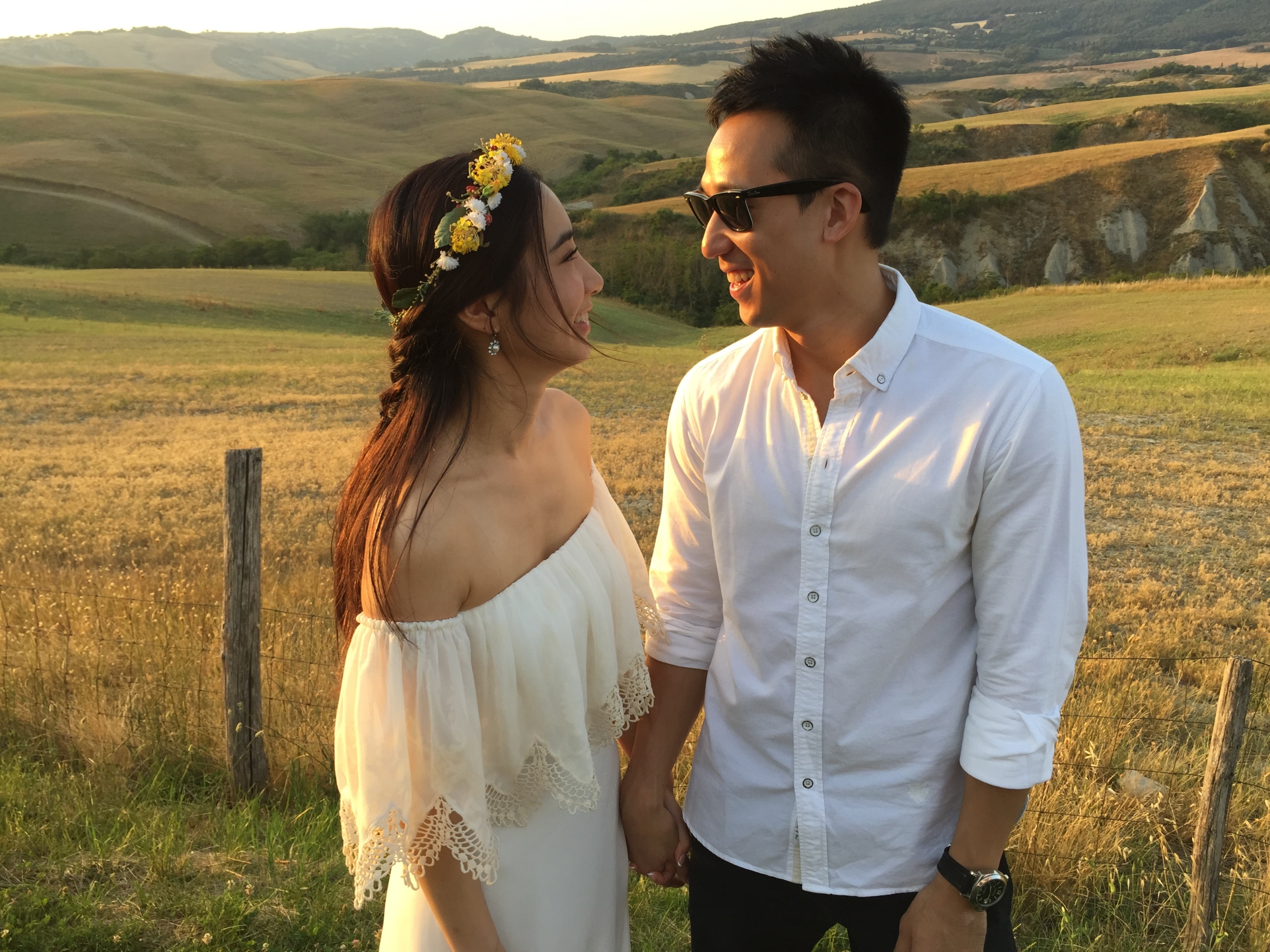 Kary意大利完婚 夕陽下BBQ夠浪漫