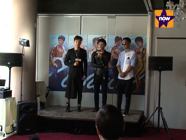 杜宇航與李小龍門生交流武術