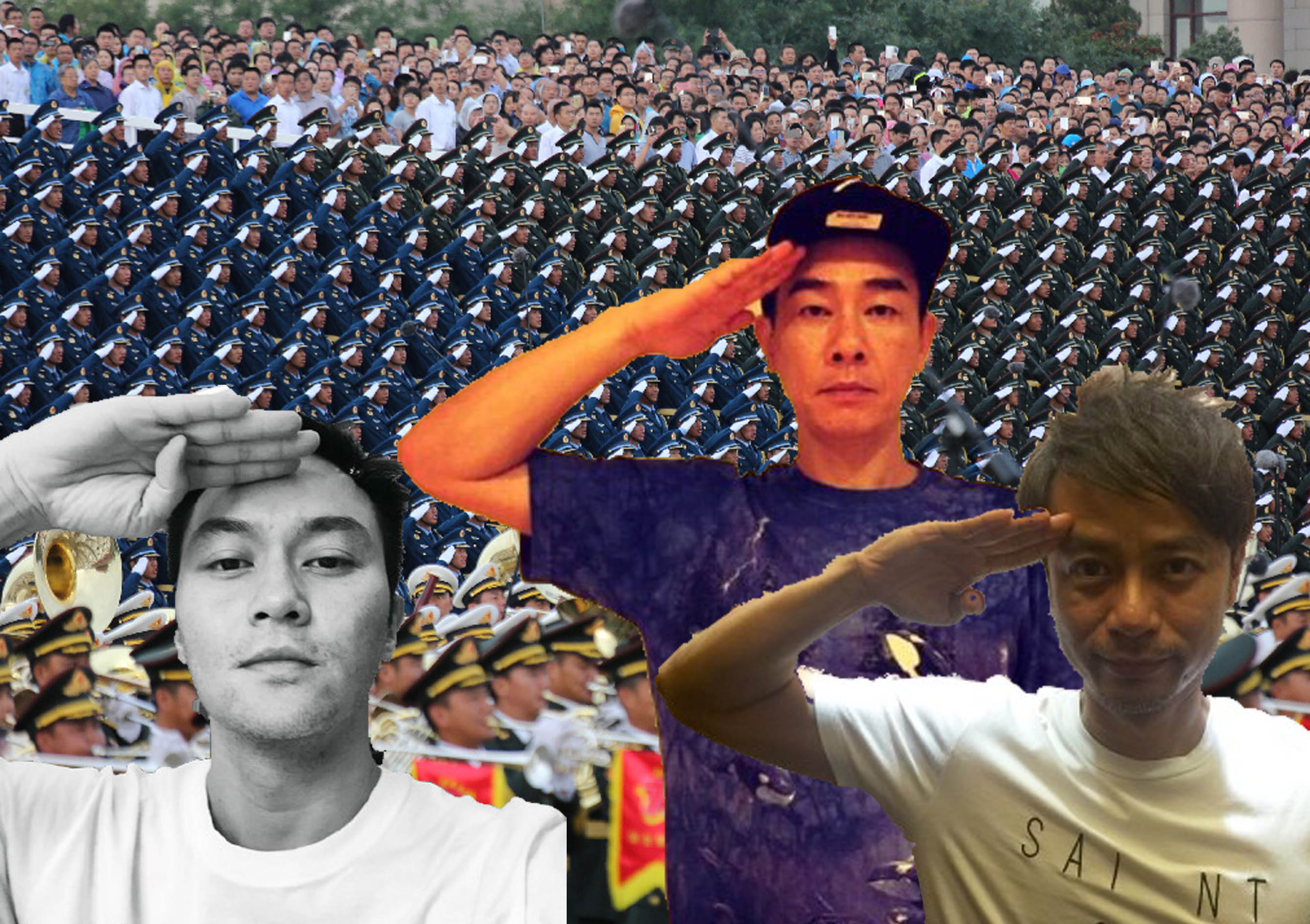 中共閱兵激發愛國種子 盤點愛國香港藝人