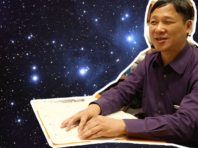 【盲人觀星】13歲起失明 莫儉榮雙手摸出燦爛星空