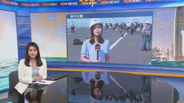 【記者直擊】深中大橋完成鋪設瀝青 通道暫定六月底通車