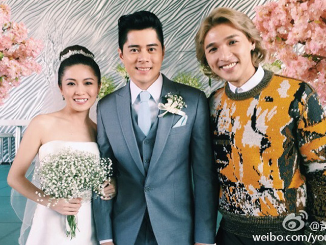 又南晒天佑結婚合照 祝幸福快樂