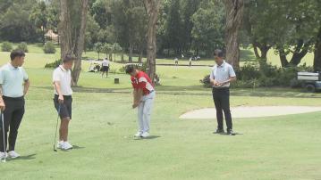 全運會｜廣東高球隊到粉嶺球場熟習場地　形容港隊是強勁對手