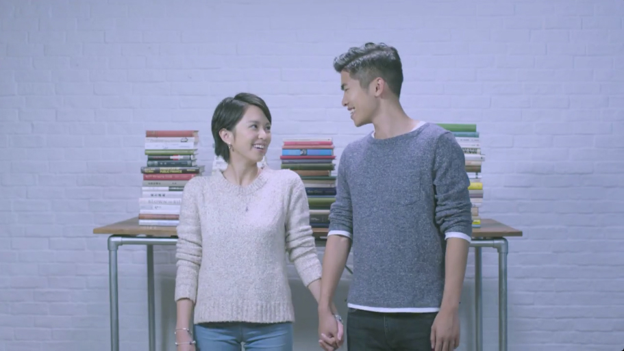 游學修孖蘇麗珊情侶檔拍廣告 甜蜜放閃