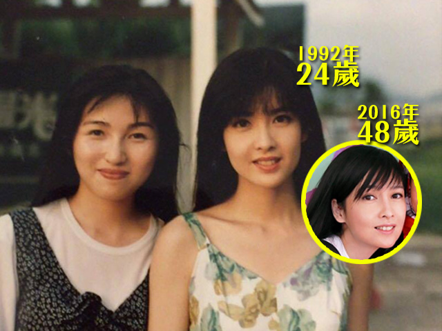 周慧敏合照賀古太生日  網民：女神是穿越過來的？