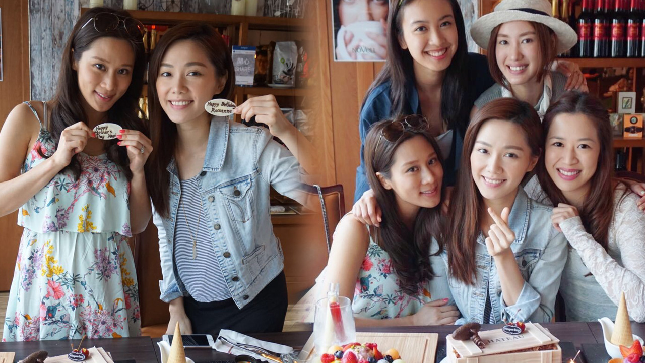 準媽媽張嘉兒「第一個母親節蛋糕」 面尖尖唔覺大肚