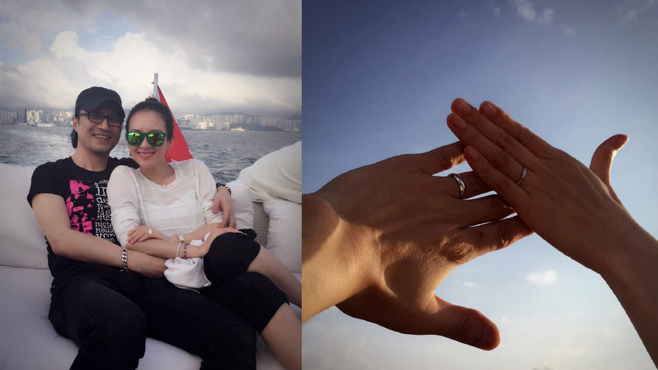 慶祝結婚一周年  章子怡微博放閃：感恩有你