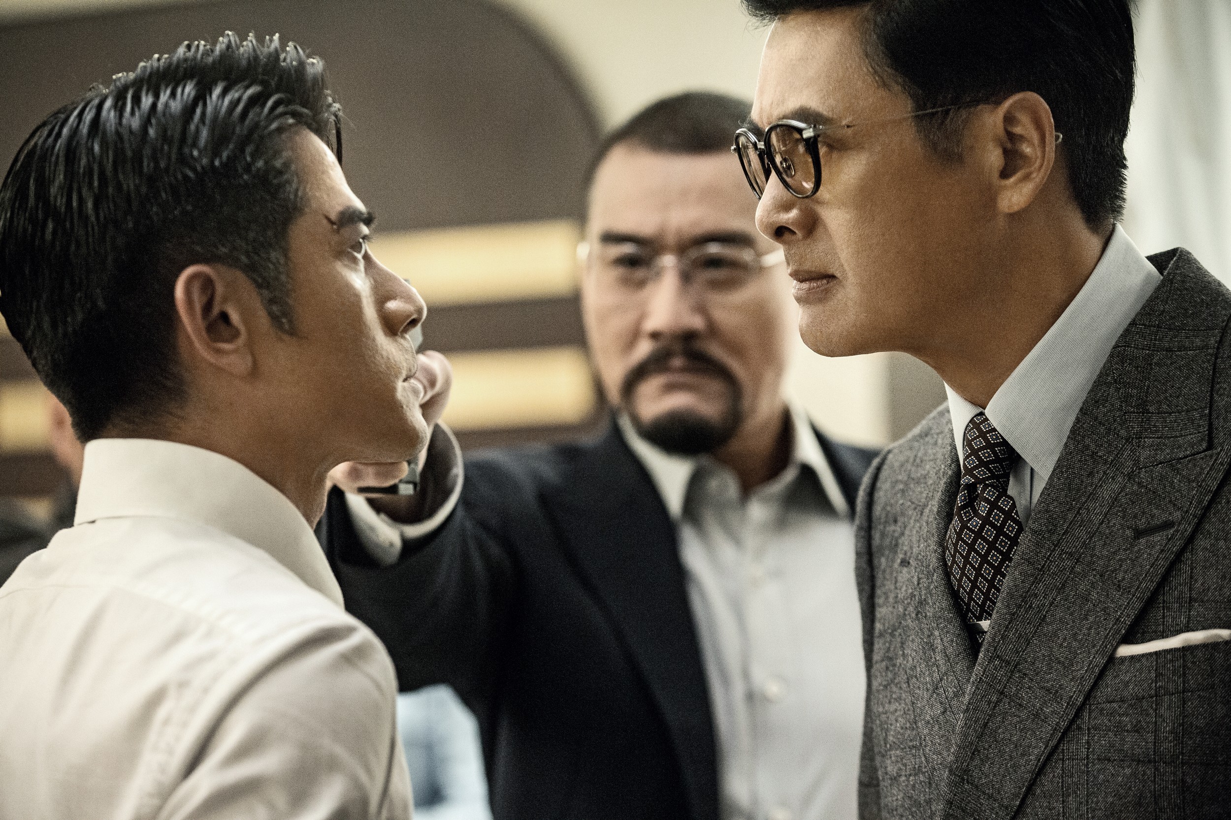 《寒戰2》未上映先破400萬票房 一票難求