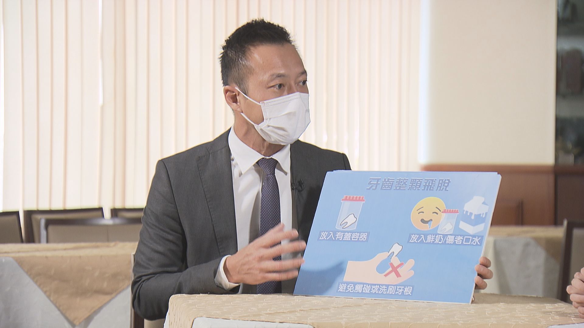 【杏林在線—健康1分鐘+】牙齒意外脫落怎麼辦？