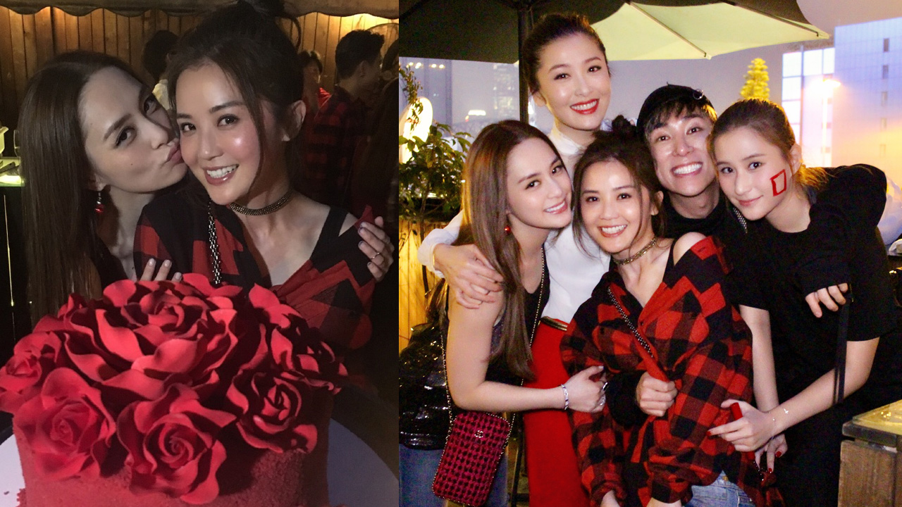 蔡卓妍「霸氣總裁」34歲生日　收「手袋」賀壽