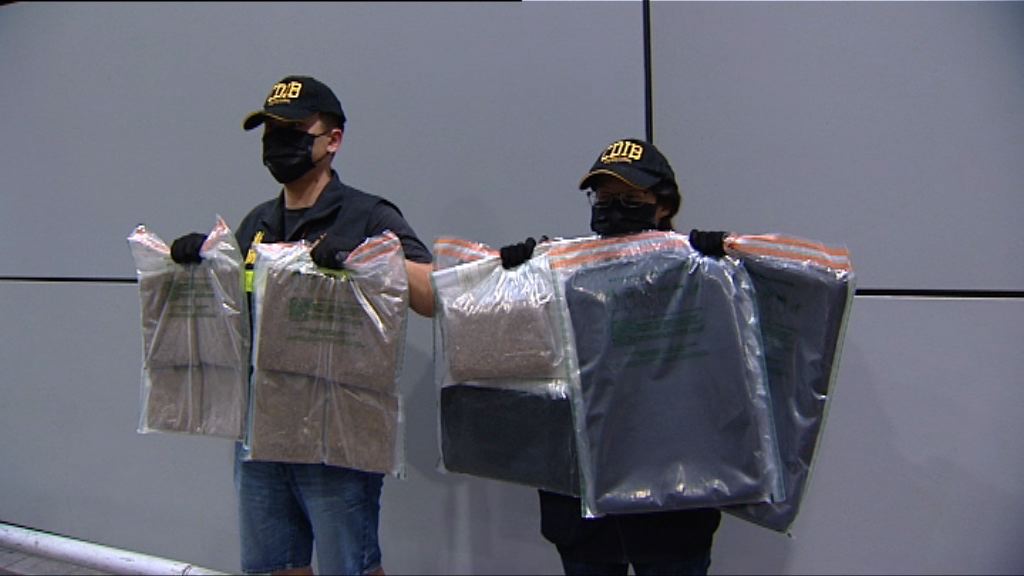 海關及警方緝毒拘兩人