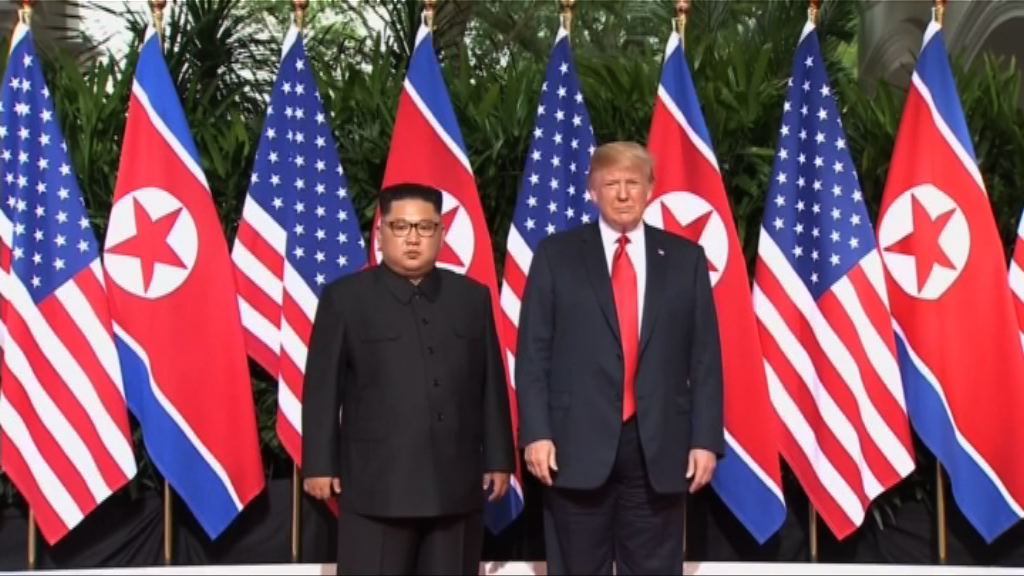 美朝領袖同意合作解決半島問題