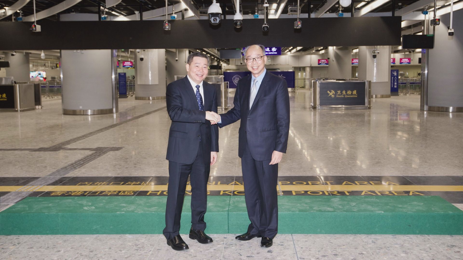 廣深港高鐵一地兩檢條例今生效