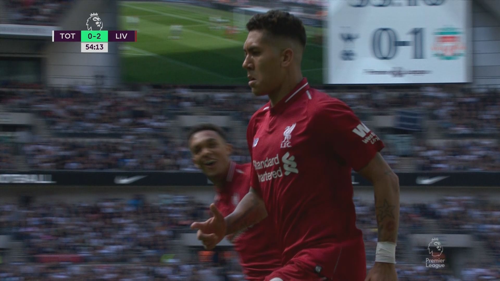 英超　熱刺 1:2 利物浦