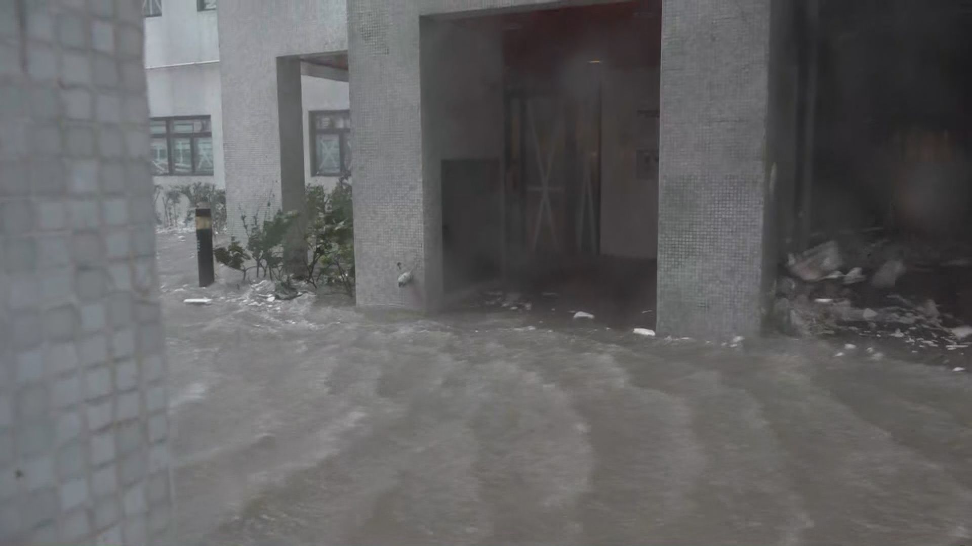 杏花村部分住宅斷水斷電