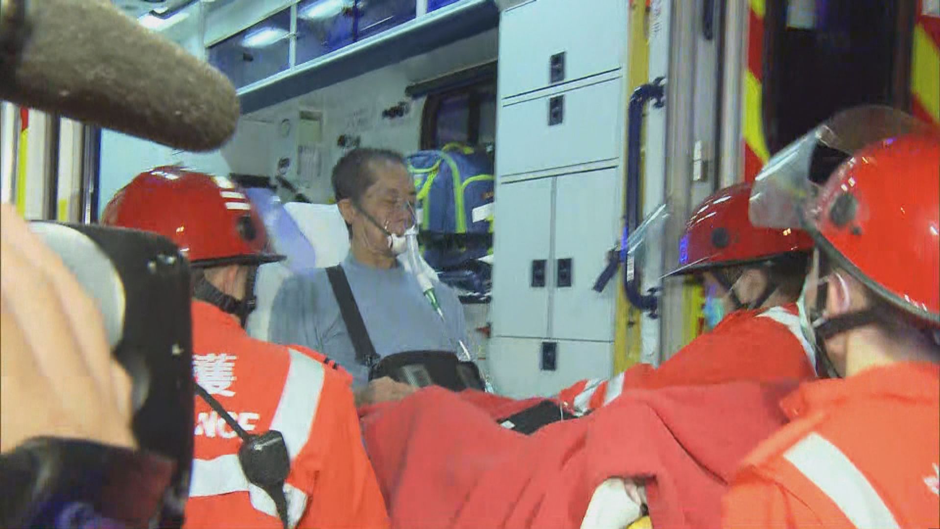 上水天平邨單位失火多人傷