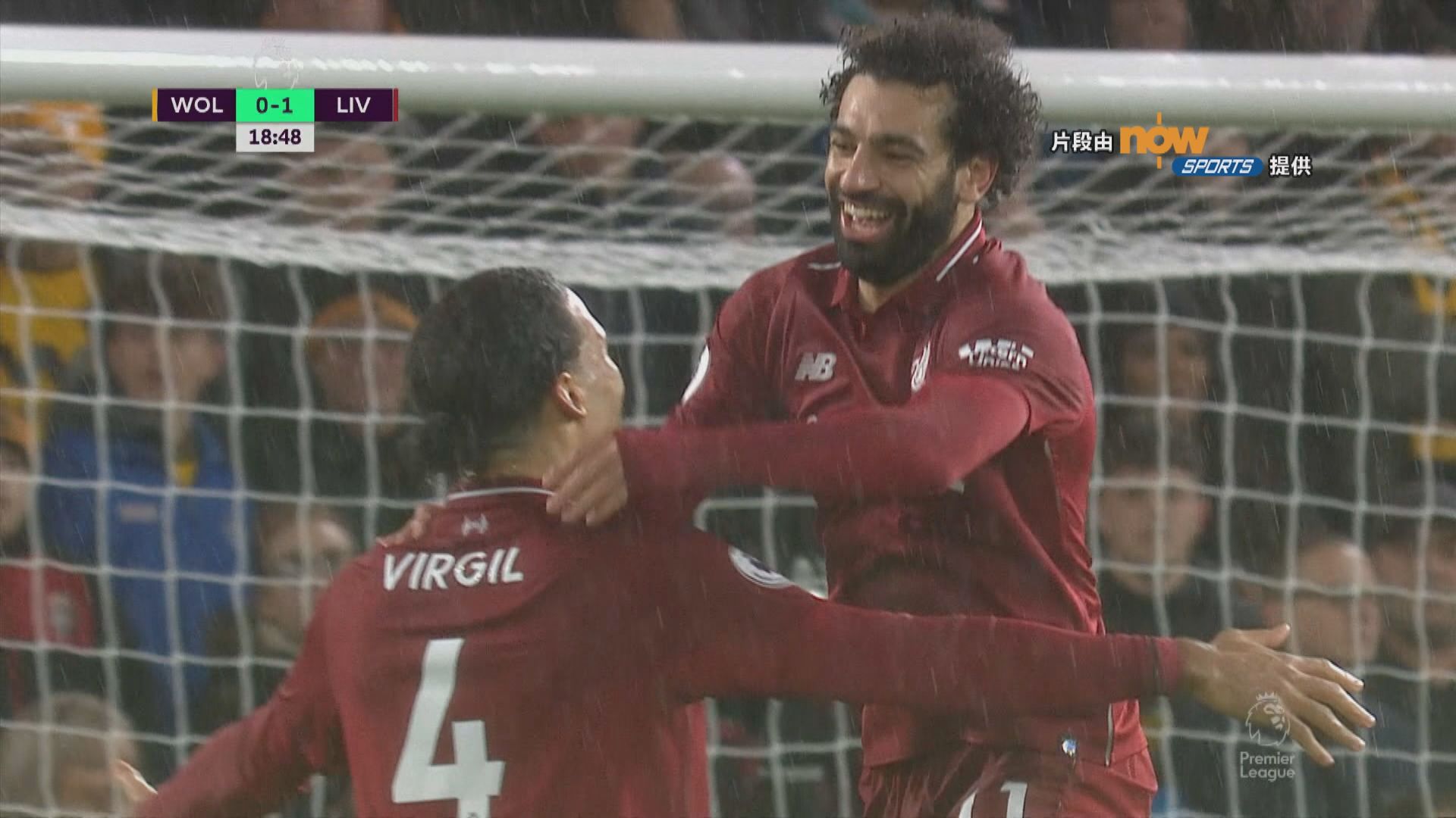 英超：狼隊 0:2 利物浦