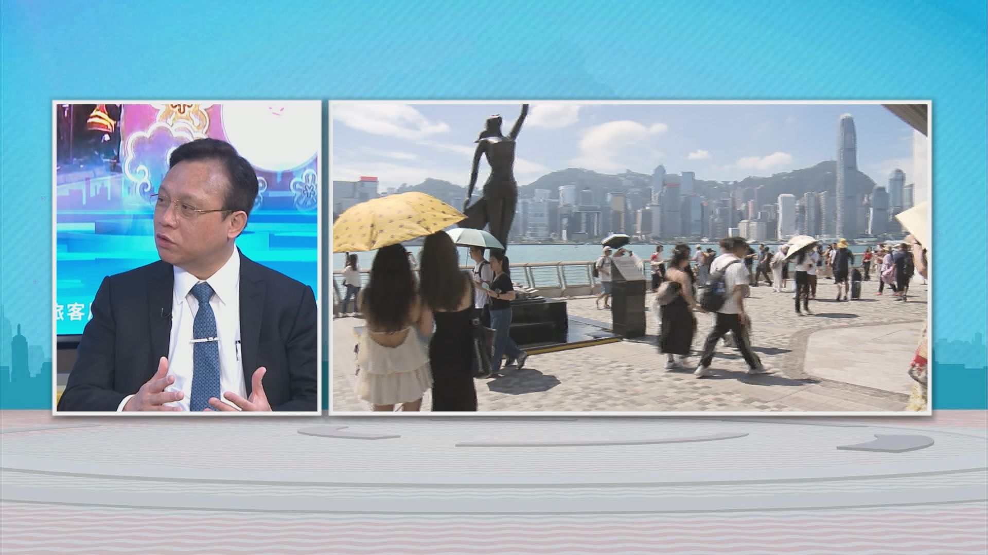 【時事全方位】訪港旅客反彈(一)