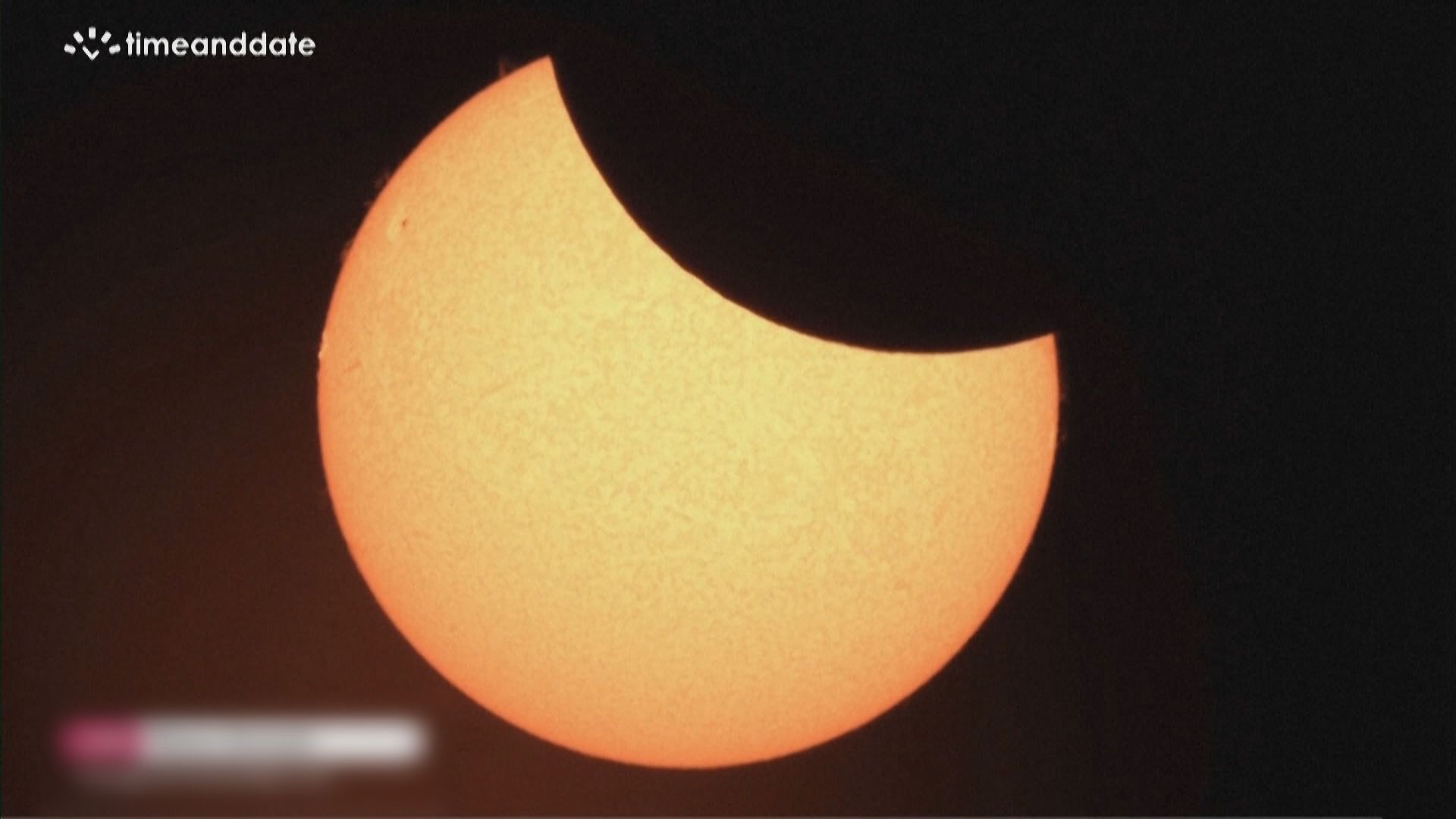 歐洲多國等出現日偏食