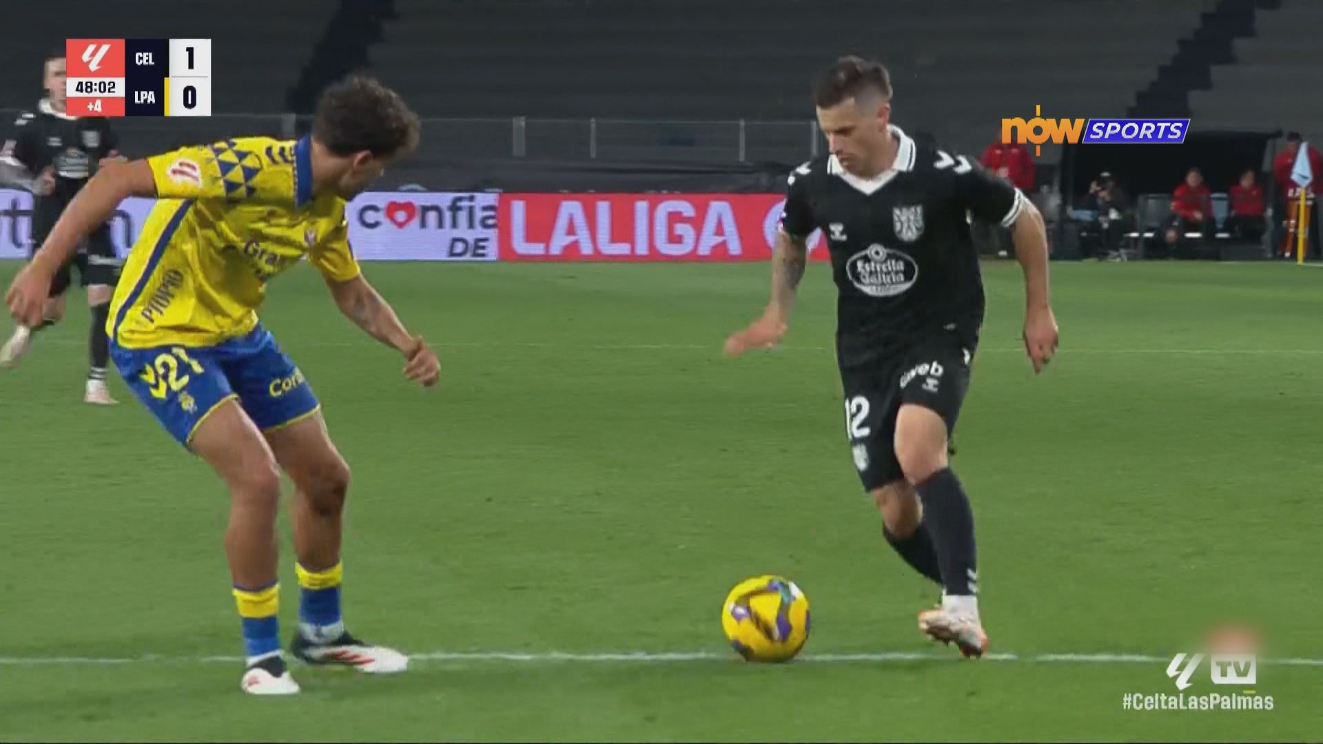 西甲　切爾達 1:1 拉斯帕馬斯