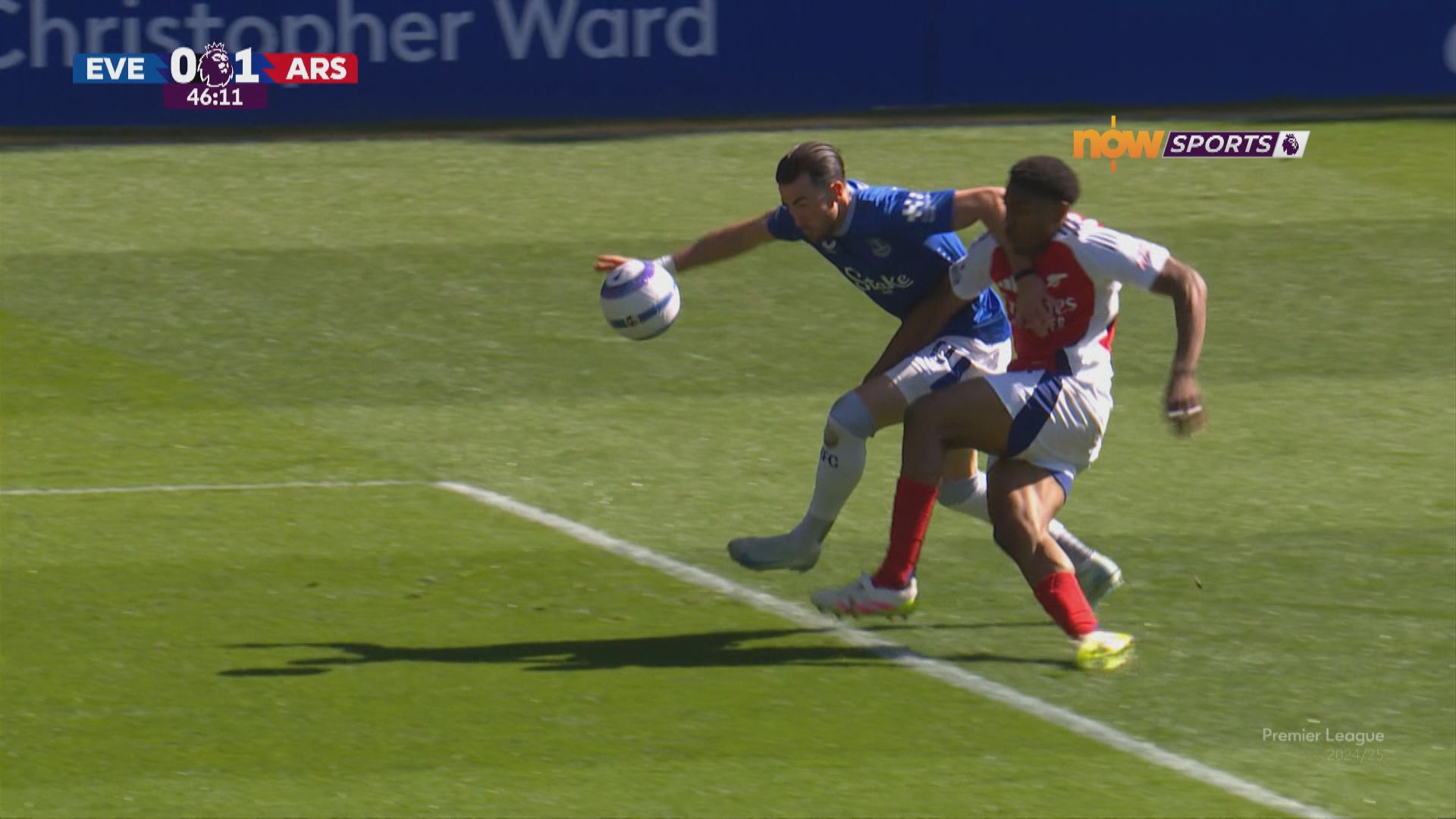 英超　愛華頓 1:1 阿仙奴