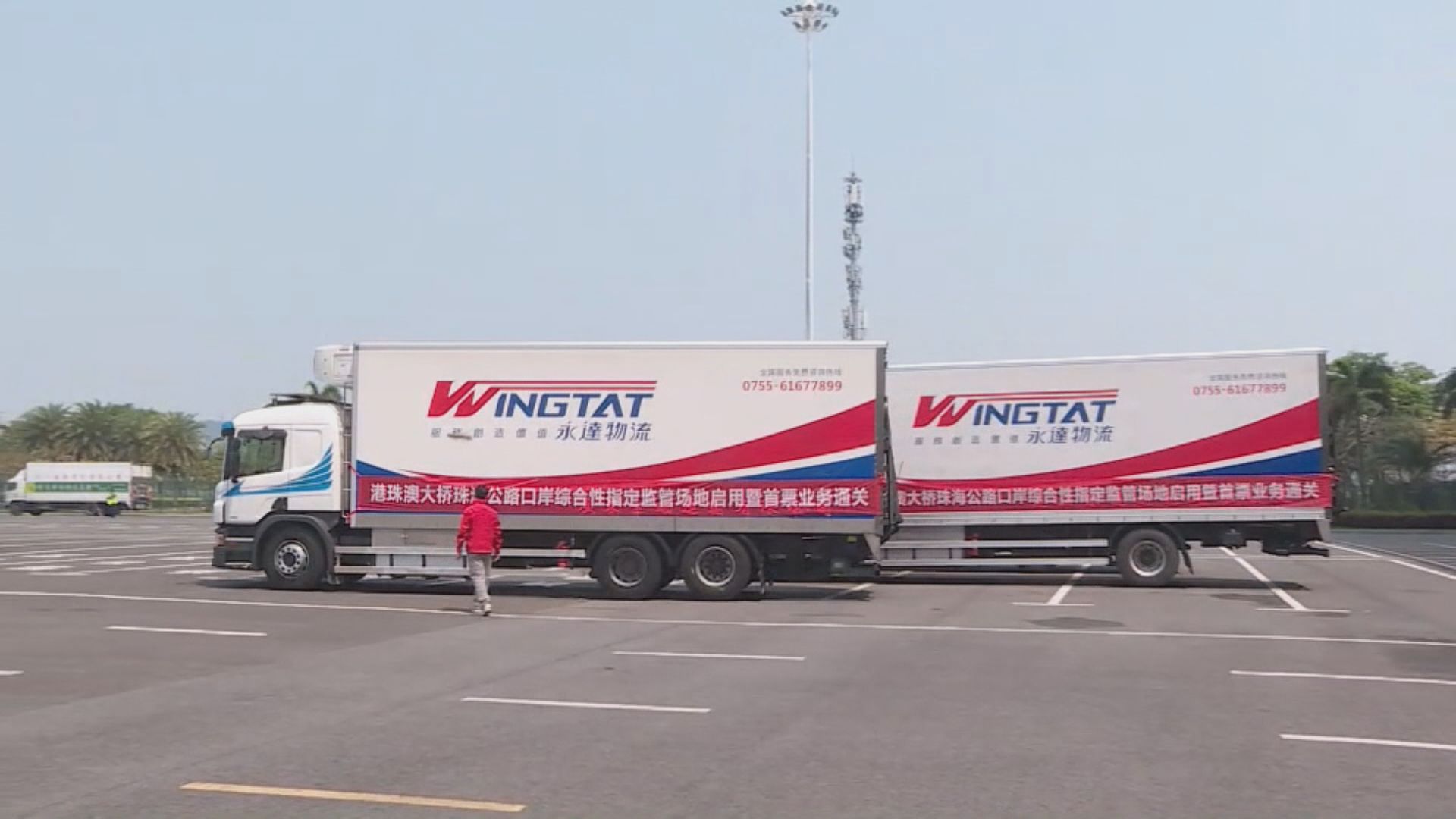 港珠澳大橋口岸開鮮活食品快線　香港機場直運大灣區