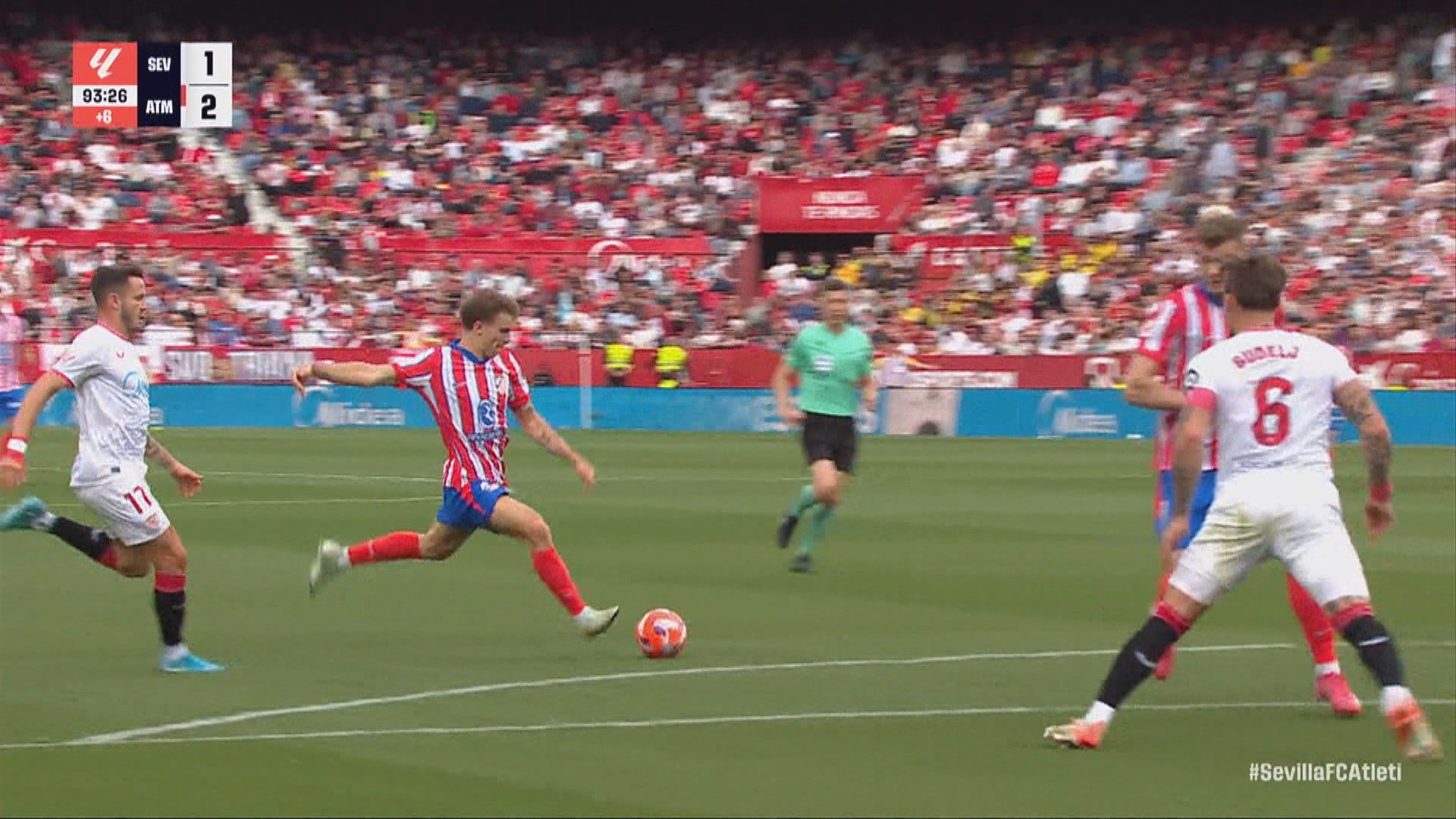 西甲精華｜馬體會憑完場前入球反勝西維爾