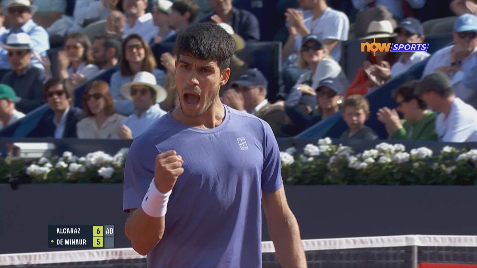 巴塞羅那網球公開賽　艾卡拿斯挫迪文拿奧闖四強