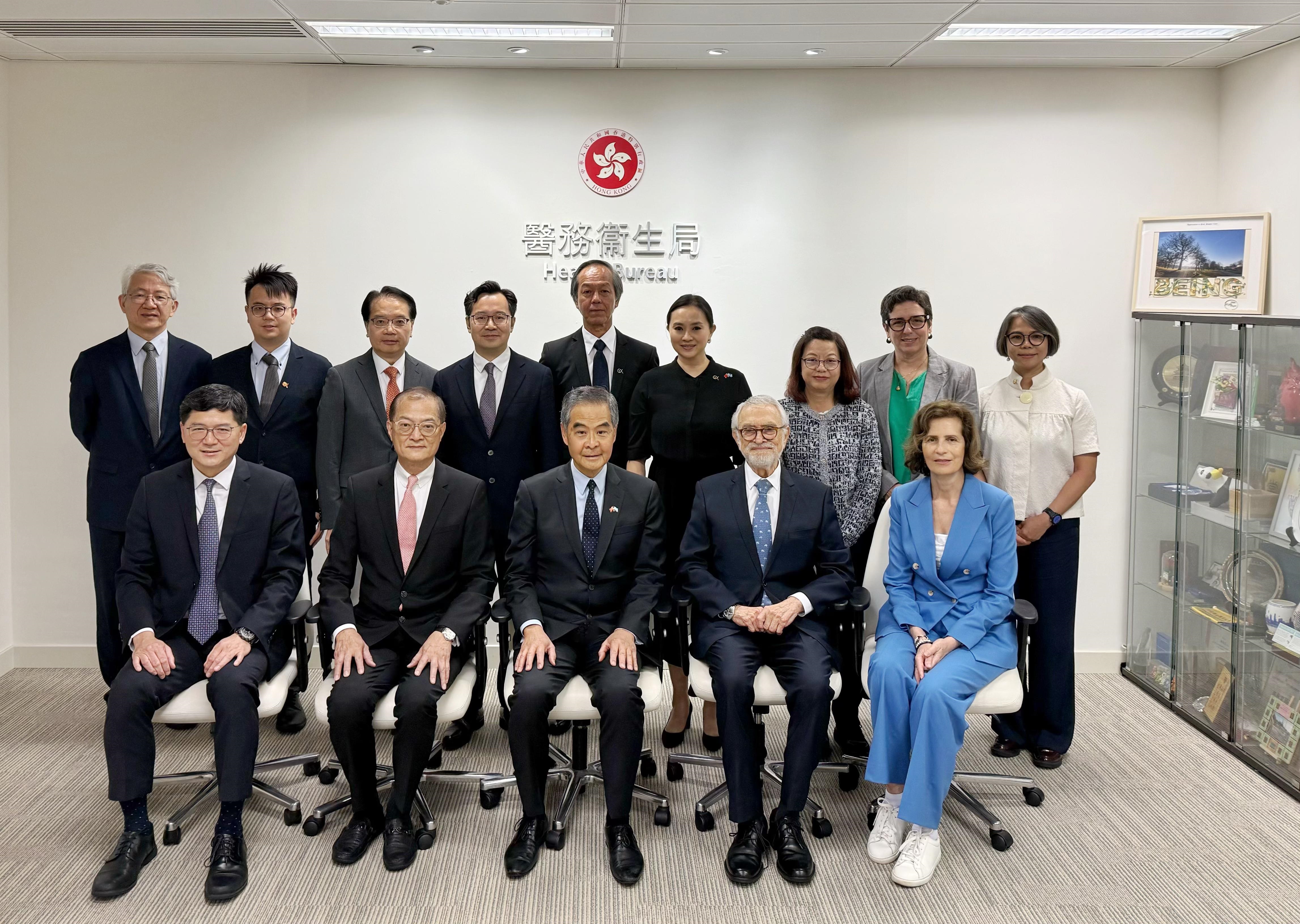 洪都拉斯駐華大使考察香港醫療系統　與共享基金會續深化國際醫療合作