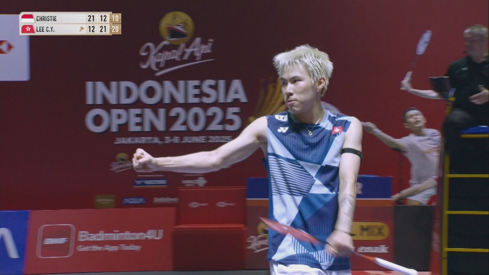 印尼羽毛球公開賽　李卓耀反勝基士堤入八強