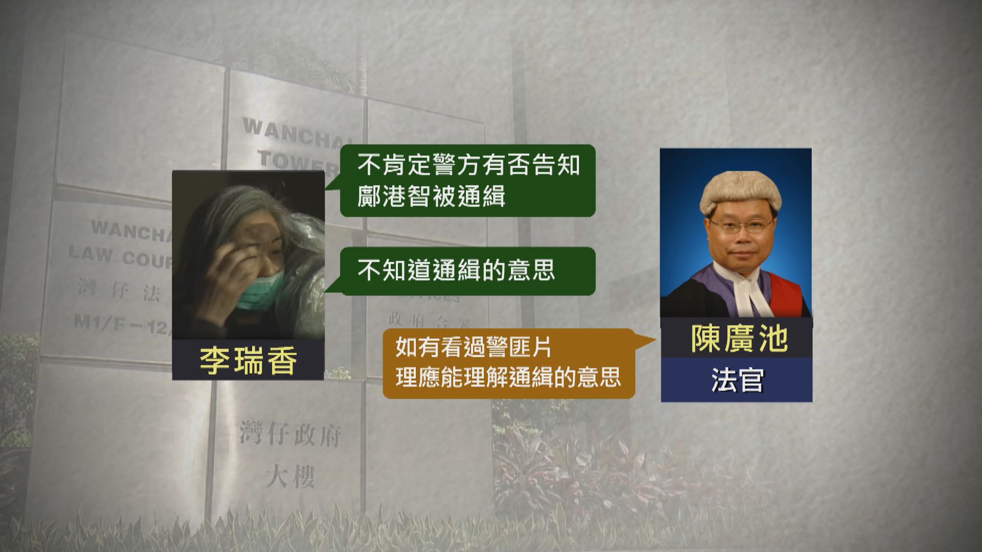 蔡天鳳前家姑涉妨礙司法公正　供稱不知「通緝」意思遭官質疑