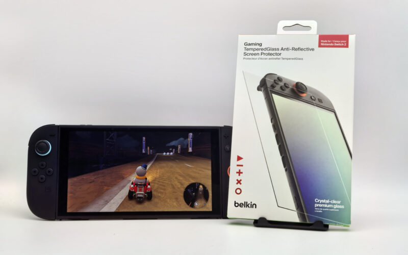  Belkin進軍遊戲配件市場！首推Nintendo Switch 2專用防反光鋼化玻璃螢幕保護貼