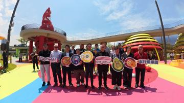 啟德體育園「五行童樂園」開幕　園內設計冀啟發兒童創意