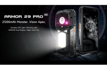 21200mAh 超大容量電池 + 專業熱感功能，Ulefone Armor 29 Pro 發表!