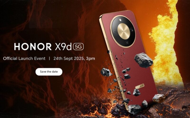 8300mAh 大電量及三防機身，HONOR X9d 發佈日期確認!