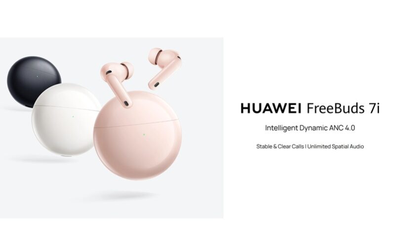 態降噪 4.0 + 空間音訊打造沉浸聽覺體驗，FreeBuds 7i 登陸國際市場!
