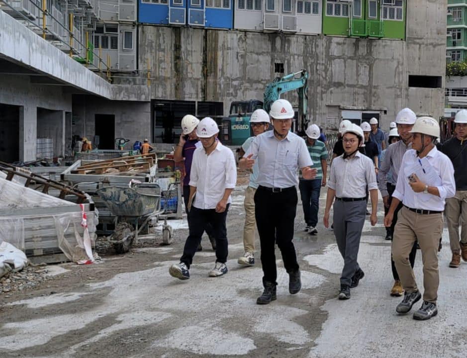 樺加沙襲港｜房屋署及建築署團隊前往地盤和屋邨　視察安全及相應措施