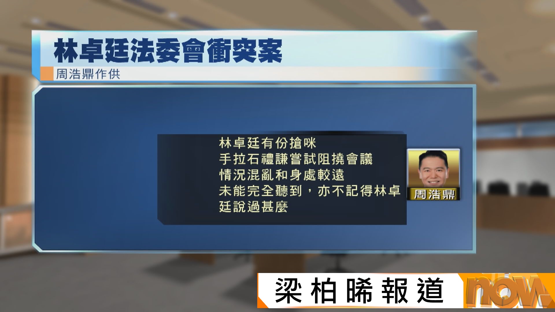 林卓廷涉違立法會特權法襲擊騷擾其他議員　表證成立