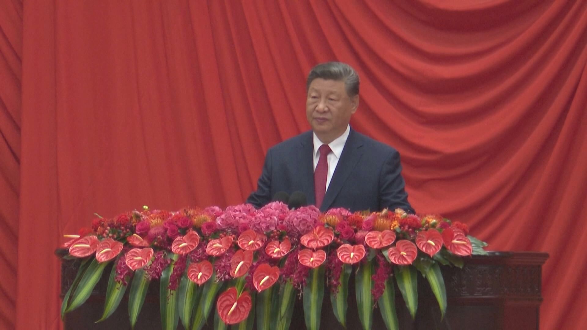 習近平出席國慶招待會　向港澳同胞致以問候(吳碧怡報道)