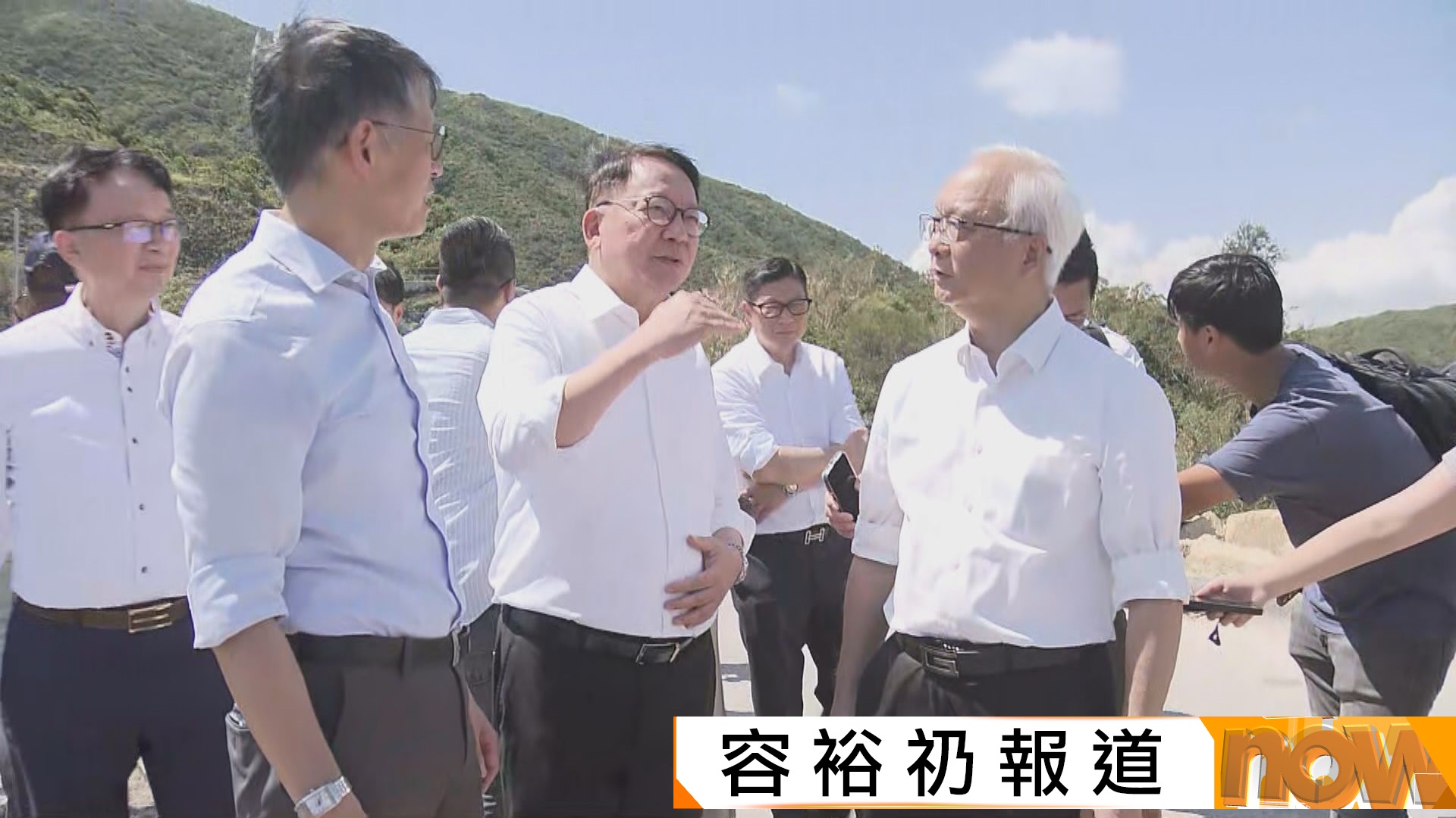 東壩交通｜陳國基等司局長視察認為秩序良好　商討改善車輛進入安排